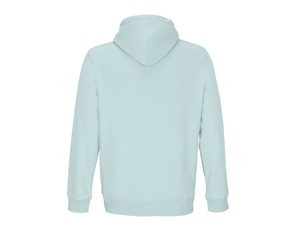 Bluza męska z kapturem i kieszenią kangurką - Arctic Blue