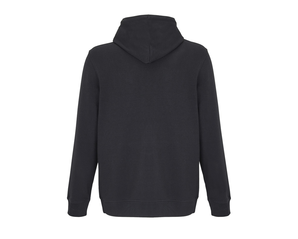 Bluza męska z kapturem i kieszenią kangurką - Black