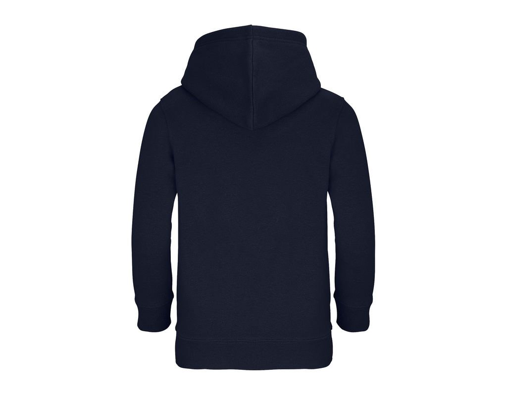 Bluza dziecięca z kapturem i kieszenią kangurką - French Navy