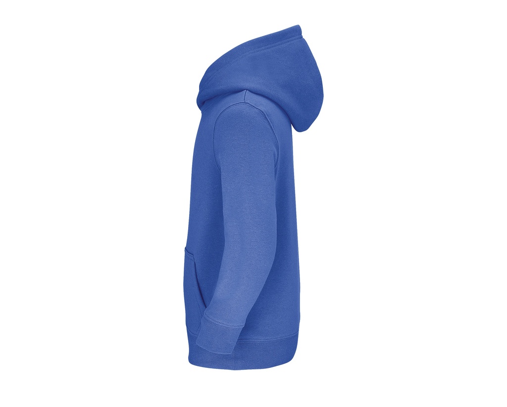 Bluza dziecięca z kapturem i kieszenią kangurką - Royal Blue 241