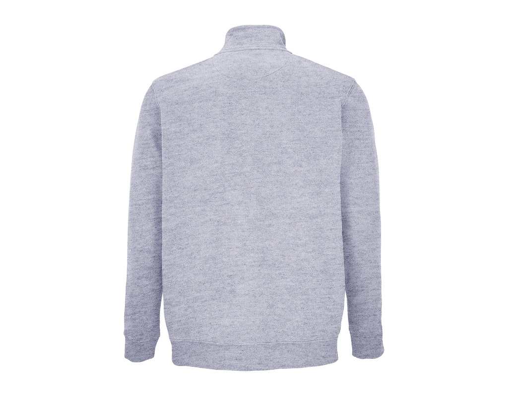 Unisex Kurtka Rozpinana z Recyklowanego Poliestru - Grey Melange