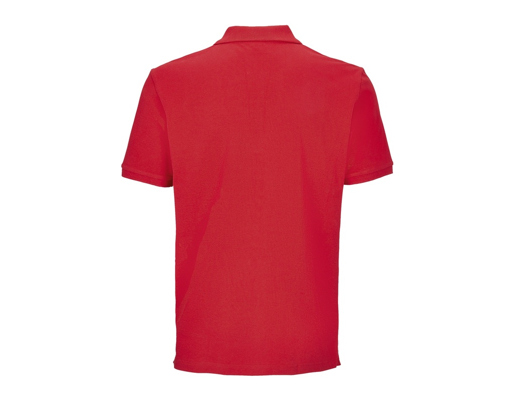 Koszulka polo unisex z krótkim rękawem - Bright Red