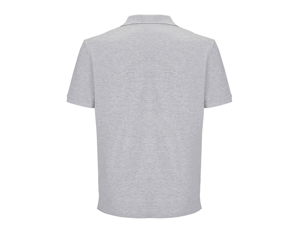 Koszulka polo unisex z krótkim rękawem - Grey Melange