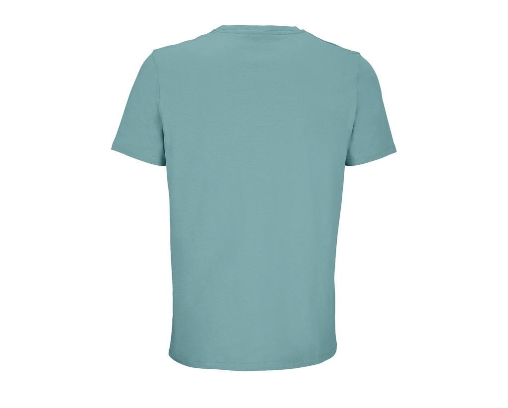 Unisex Koszulka Bawełniana z Krótkim Rękawem - Pool Blue