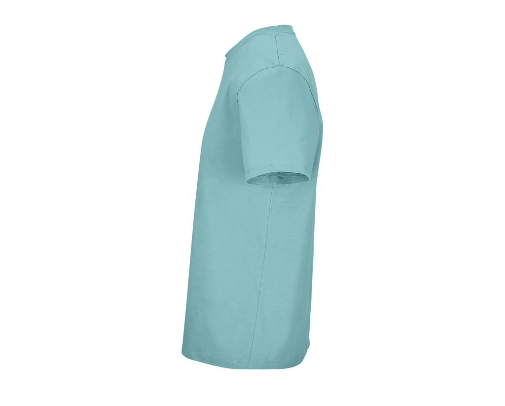 Unisex Koszulka Bawełniana z Krótkim Rękawem - Pool Blue