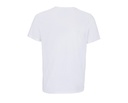 Unisex Koszulka Bawełniana z Krótkim Rękawem - White
