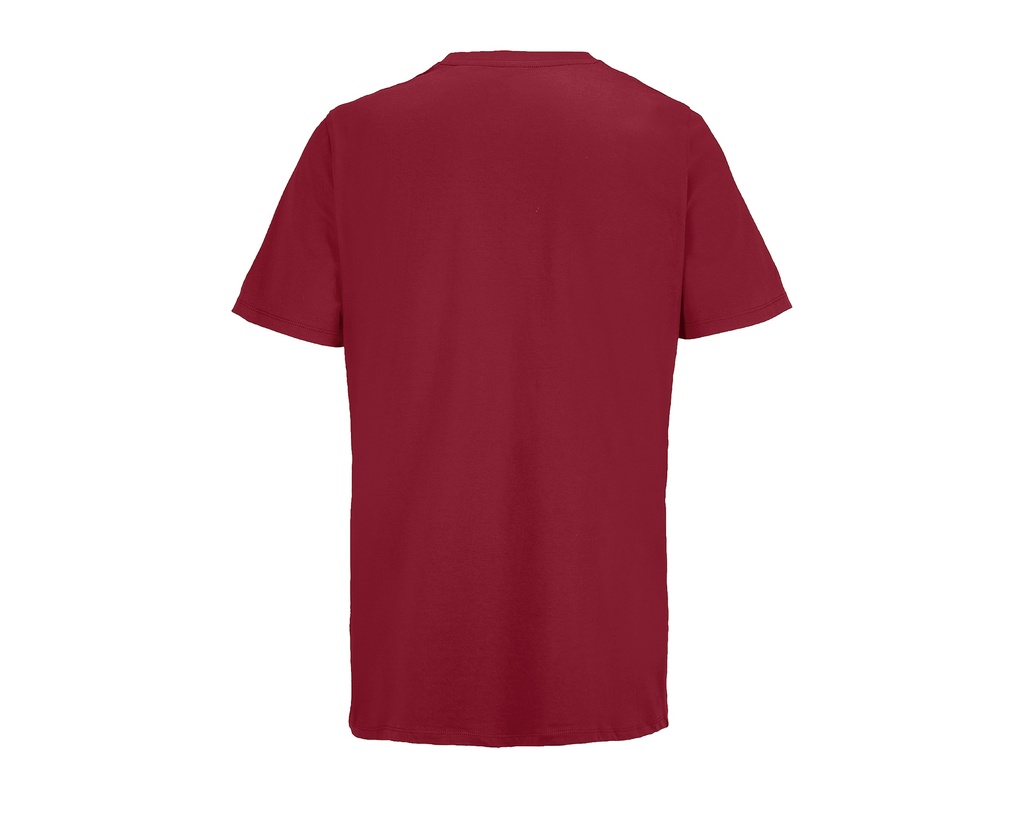 Unisex Koszulka Bawełniana z Krótkim Rękawem -  Folk Red