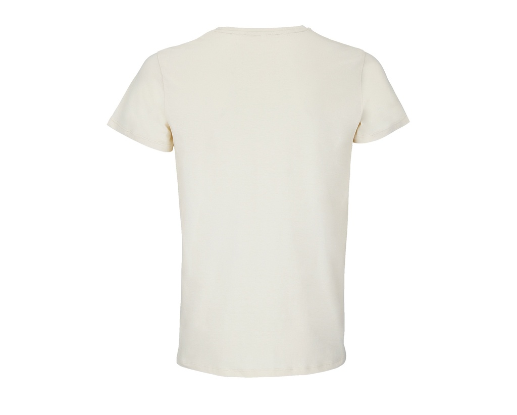 T-shirt unisex z recyklingu, krótki rękaw - Natural