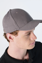 Czapka 6-panelowa z regulacją - Dark Grey (Solid)