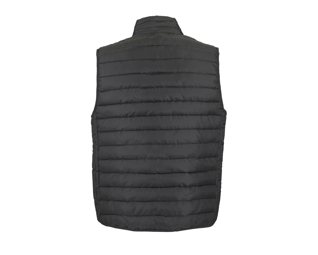 Męski bezrękawnik pikowany - Charcoal Grey (Solid)