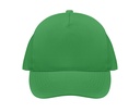 Czapka 5-panelowa z bawełny organicznej - Bud Green