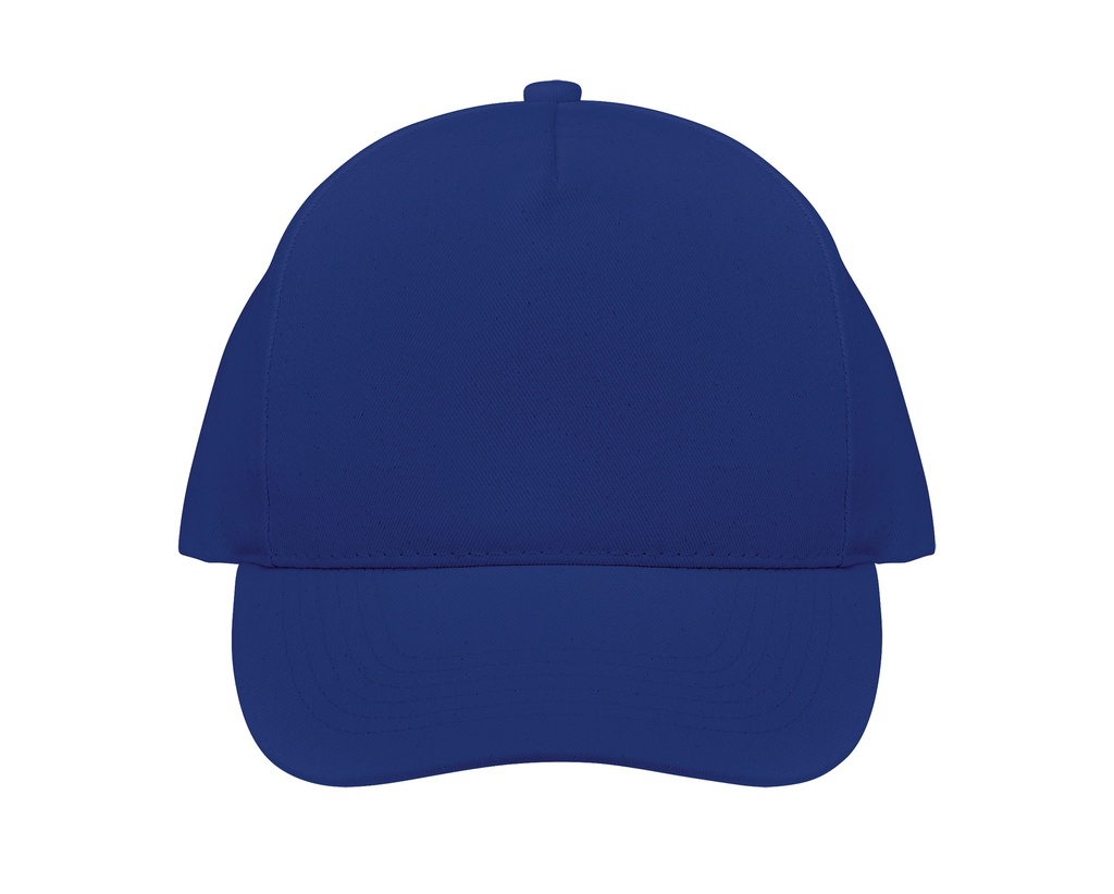 Czapka 5-panelowa z bawełny organicznej - Ultramarine