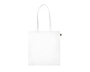 Torba bawełniana z długimi uchwytami - White