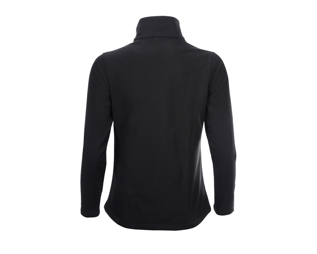 Damska Kurtka Softshell na Zamek - Black