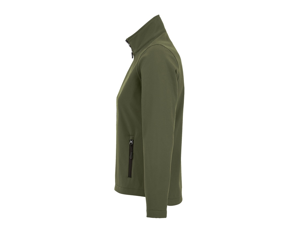Damska Kurtka Softshell na Zamek - Army