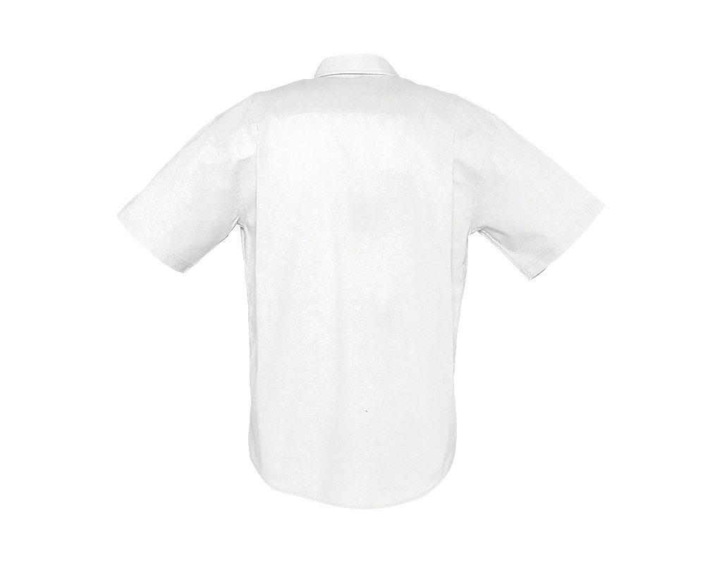 Męska koszula Oxford z krótkim rękawem - White