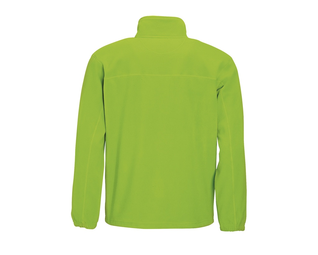 Bluza Polarowa z Zamkiem - Lime