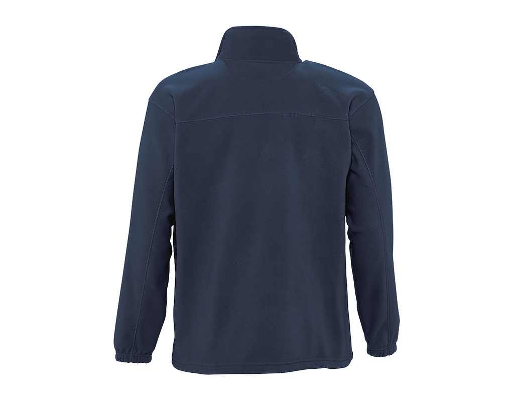 Bluza Polarowa z Zamkiem - Navy