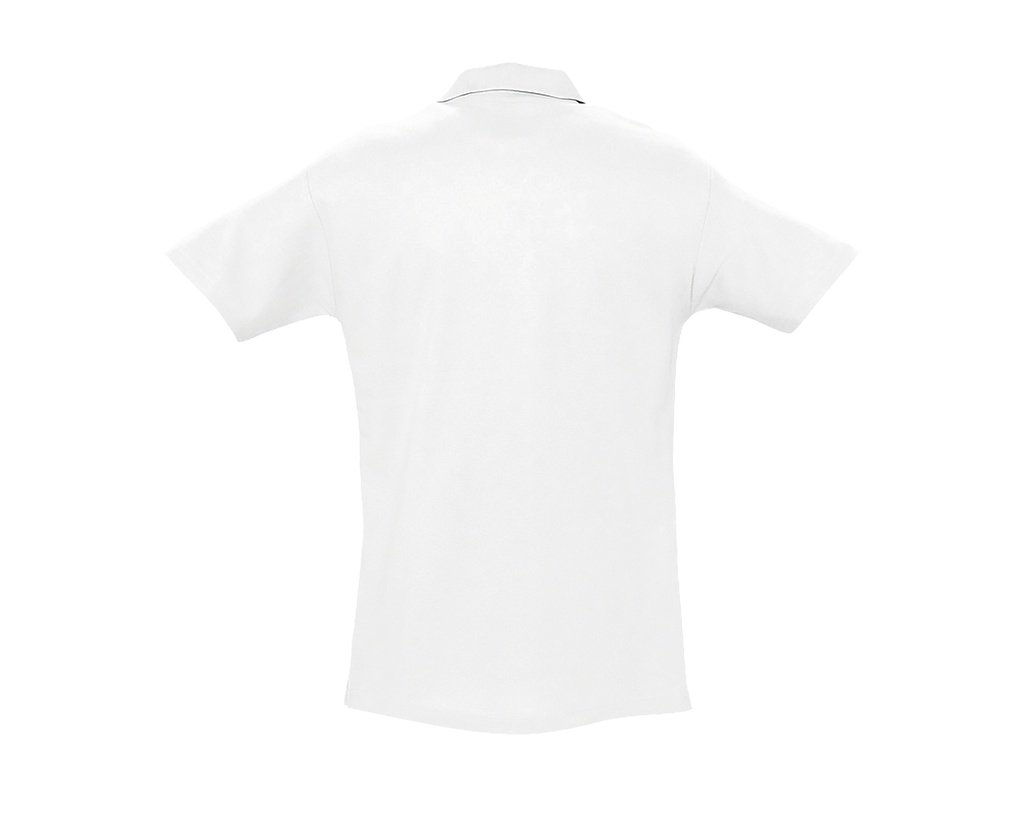 Koszulka polo klasyczna z krótkim rękawem - White
