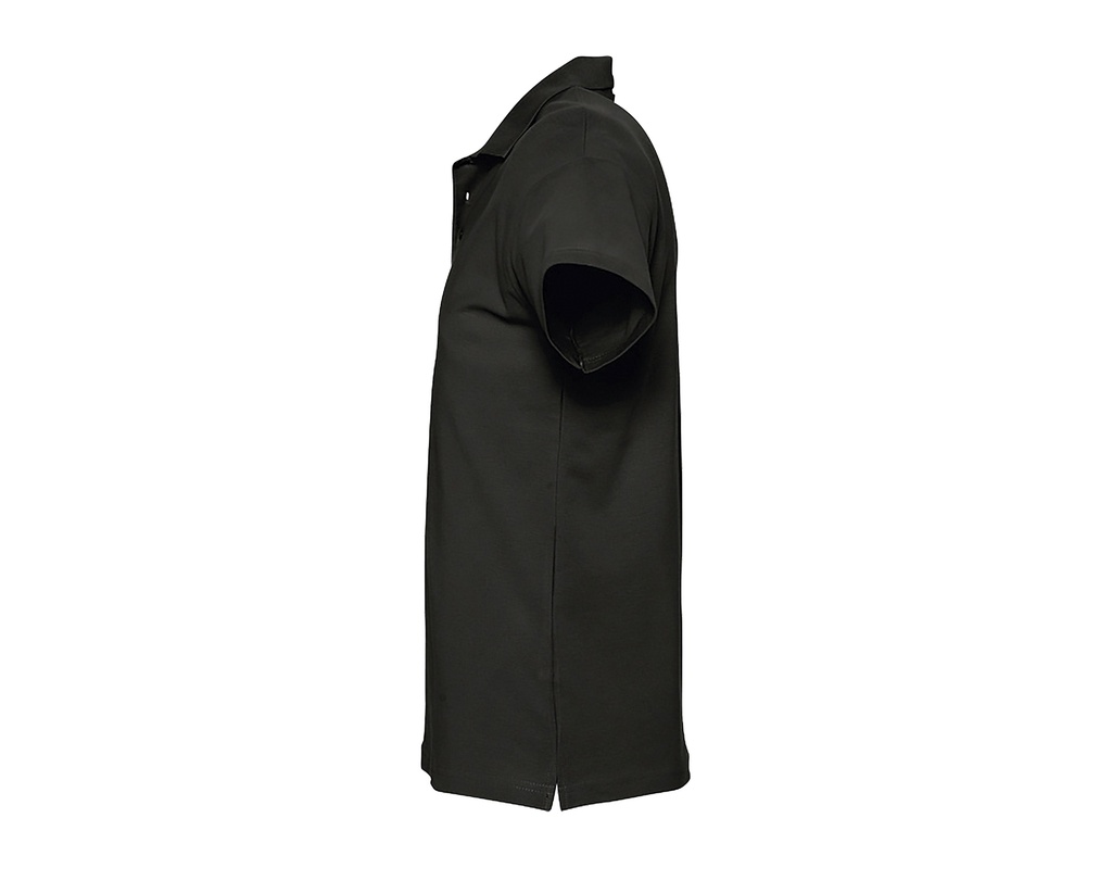 Koszulka polo klasyczna z krótkim rękawem - Black