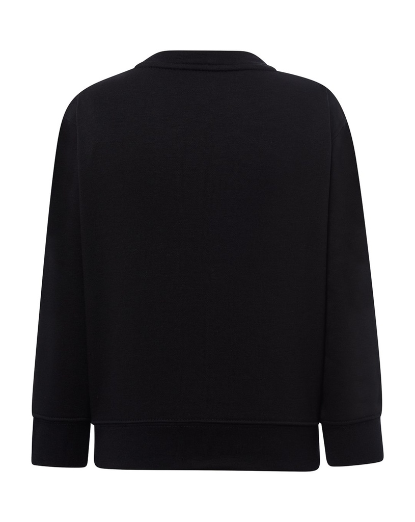 Bluza dziecięca z Okrągłym Dekoltem - Black