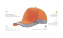 Czapka Helpy - Orange Fluo