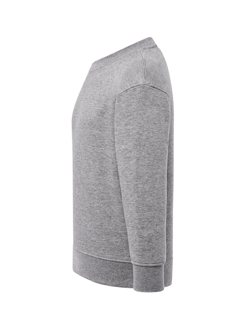 Bluza dziecięca z Okrągłym Dekoltem - Grey Melange