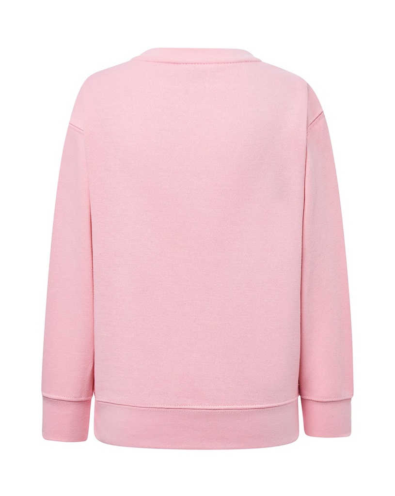 Bluza dziecięca z Okrągłym Dekoltem - Pink