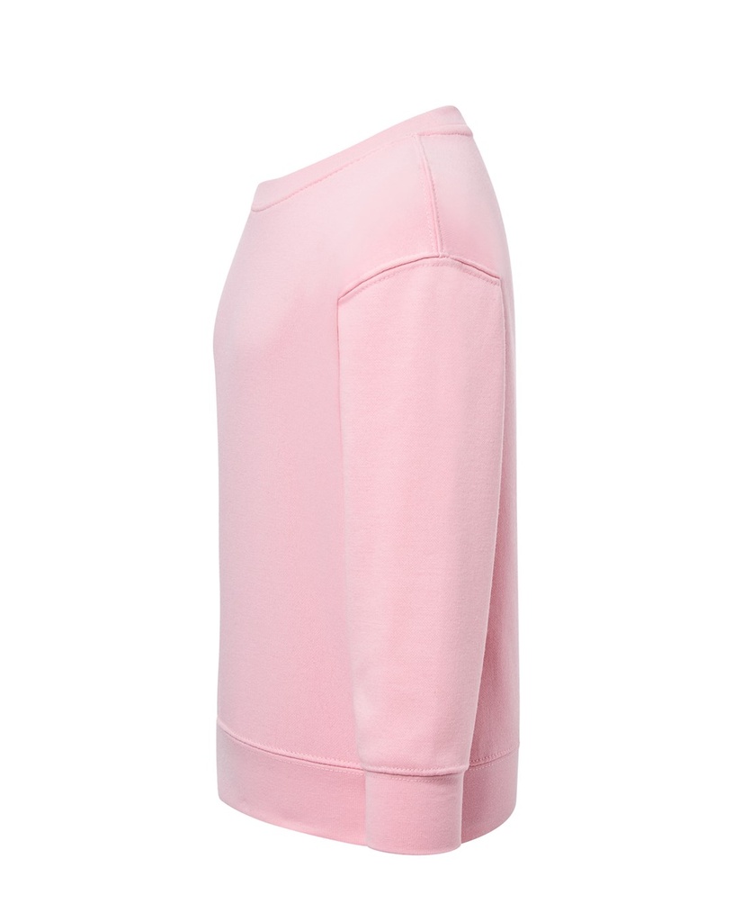 Bluza dziecięca z Okrągłym Dekoltem - Pink