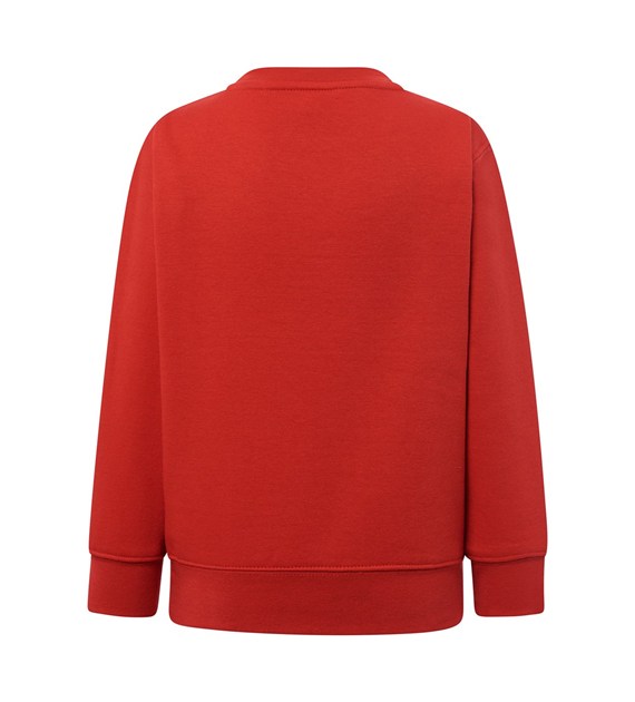 Bluza dziecięca z Okrągłym Dekoltem - Red