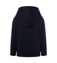 Bluza z kapturem dziecięca na zamek - Navy