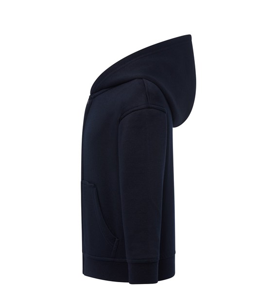 Bluza z kapturem dziecięca na zamek - Navy