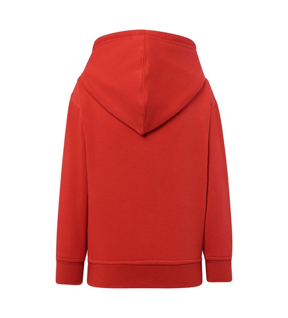 Bluza z kapturem dziecięca na zamek - Red