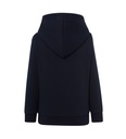 Bluza dziecięca z kapturem i kieszenią kangurką - Navy