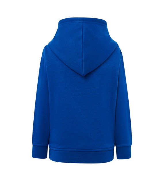 Bluza dziecięca z kapturem i kieszenią kangurką - Royal Blue
