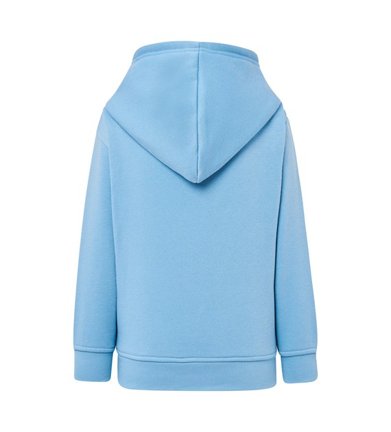 Bluza dziecięca z kapturem i kieszenią kangurką - Sky Blue
