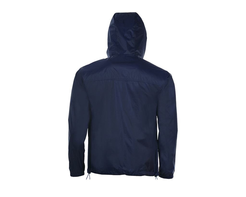 Kurtka wiatrówka unisex z podszewką - Navy & Royal Blue 241