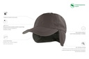 Czapka Techno Flap z recyklingu - Dark Grey