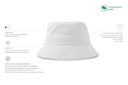 Dziecięcy kapelusz typu bucket Mayo - White