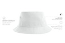 Kapelusz typu bucket Geo - White