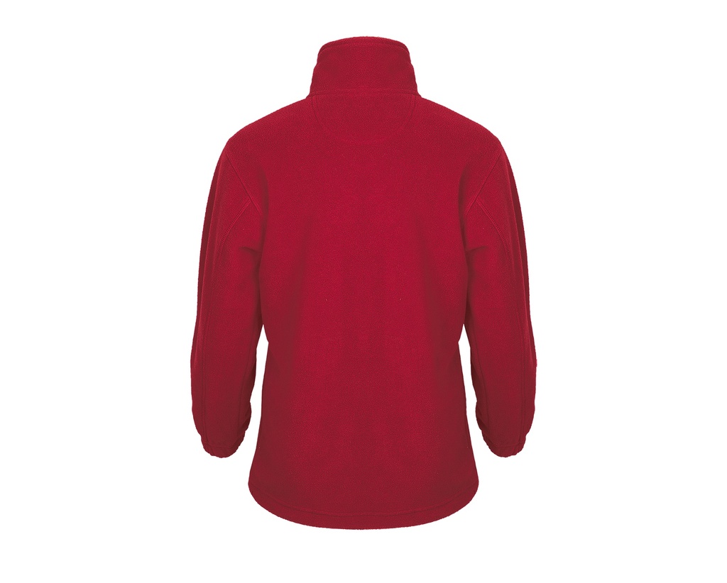 Dziecięca bluza polarowa ze stójką - Red