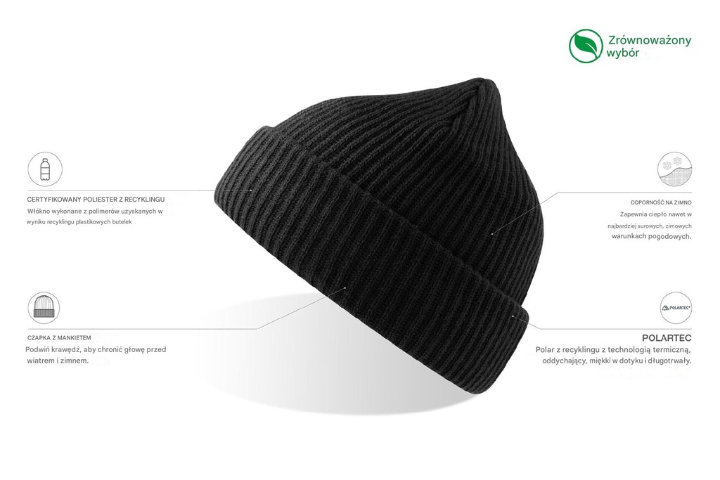 Czapka Bill-S - Black