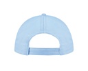 Czapka pięciopanelowa z bawełny - Sky Blue