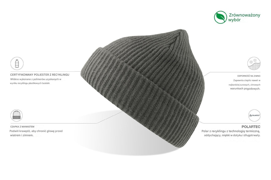 Czapka Bill-S - Dark Grey