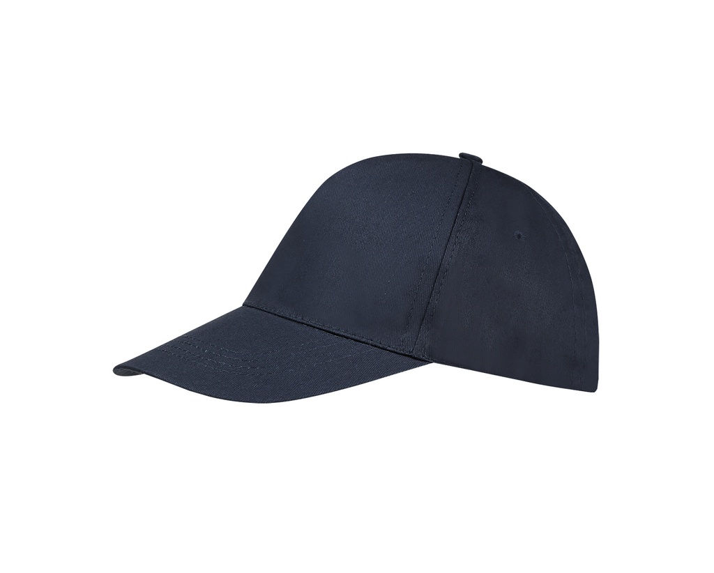 Czapka pięciopanelowa z bawełny - French Navy