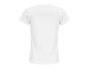 Damski T-shirt Bawełniany z Okrągłym Dekoltem - White