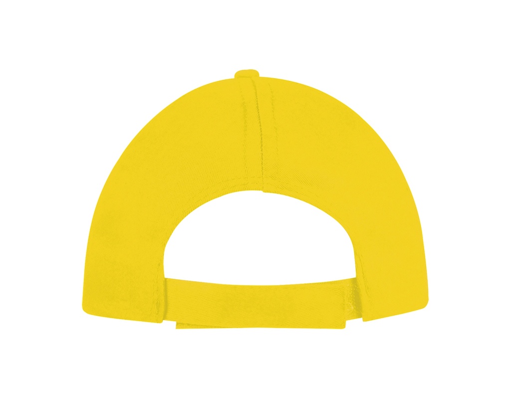 Czapka pięciopanelowa z bawełny - Gold