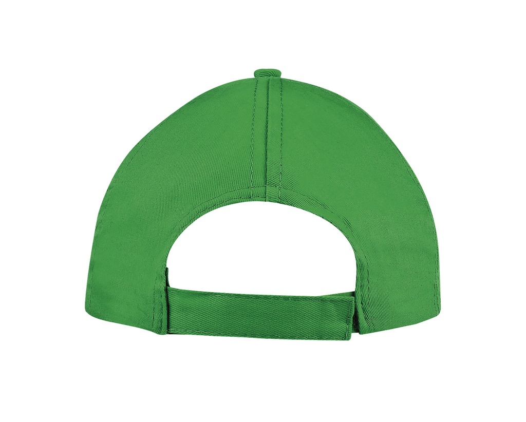Czapka pięciopanelowa z bawełny - Kelly Green