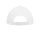 Czapka pięciopanelowa z bawełny - White