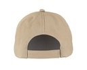 Czapka pięciopanelowa z bawełny - Sand